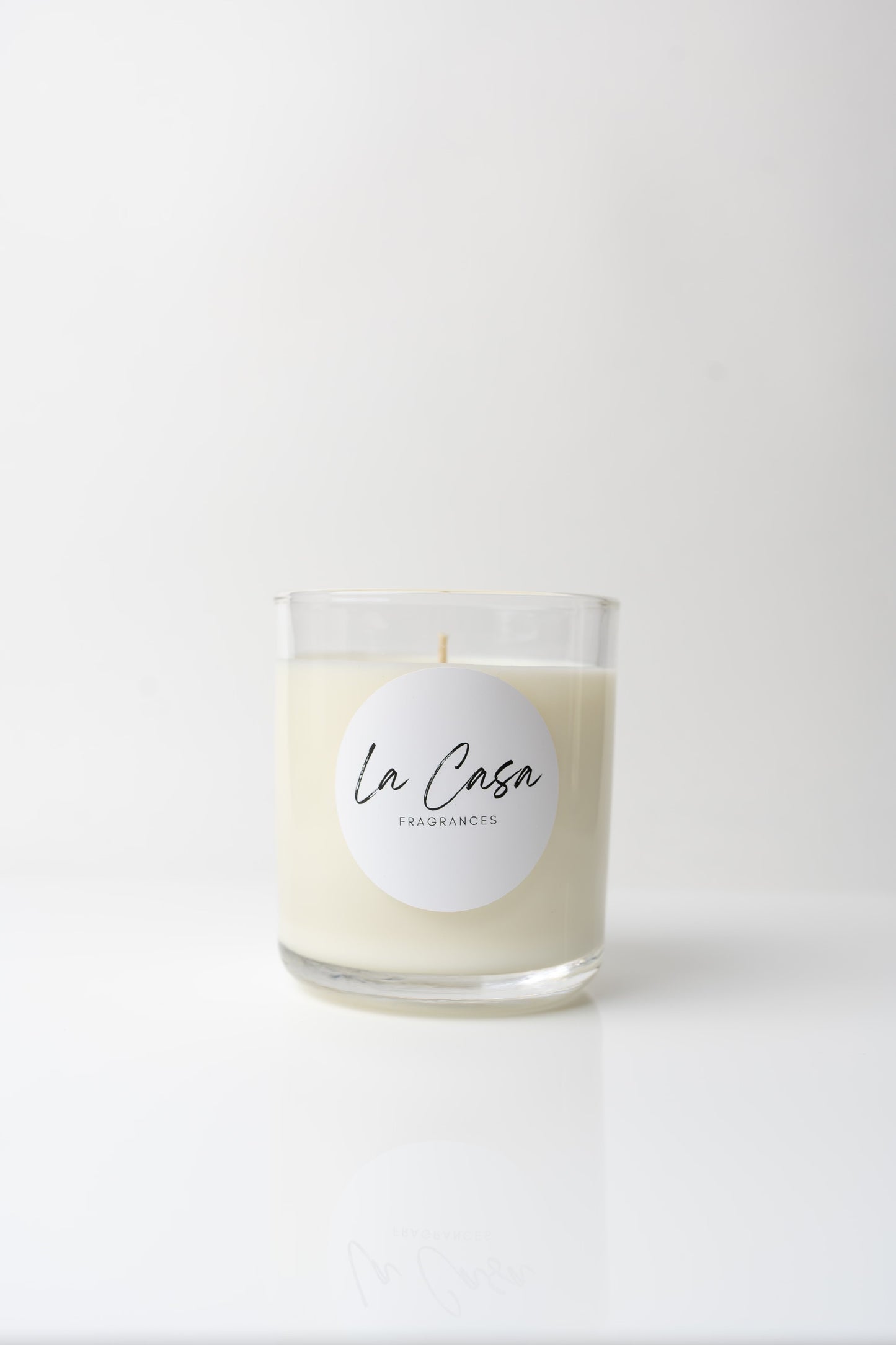 French Crystal candle